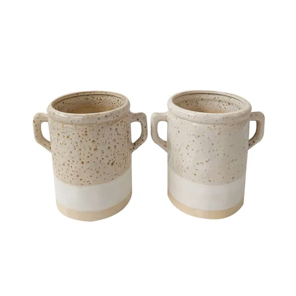 Shore Ceramic urn - Natural