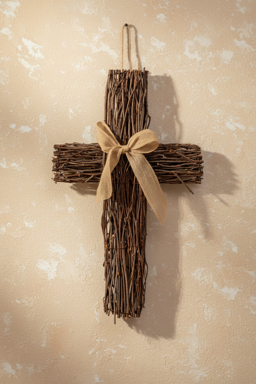 33cm Hanging Cross