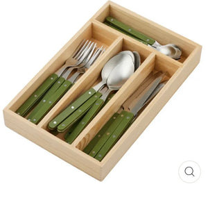 Remy 24pc Cuttlery Set - Ivory theconstanceshop
