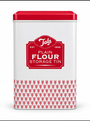 Self Raising Flour Storage Tin Gourmet Brand