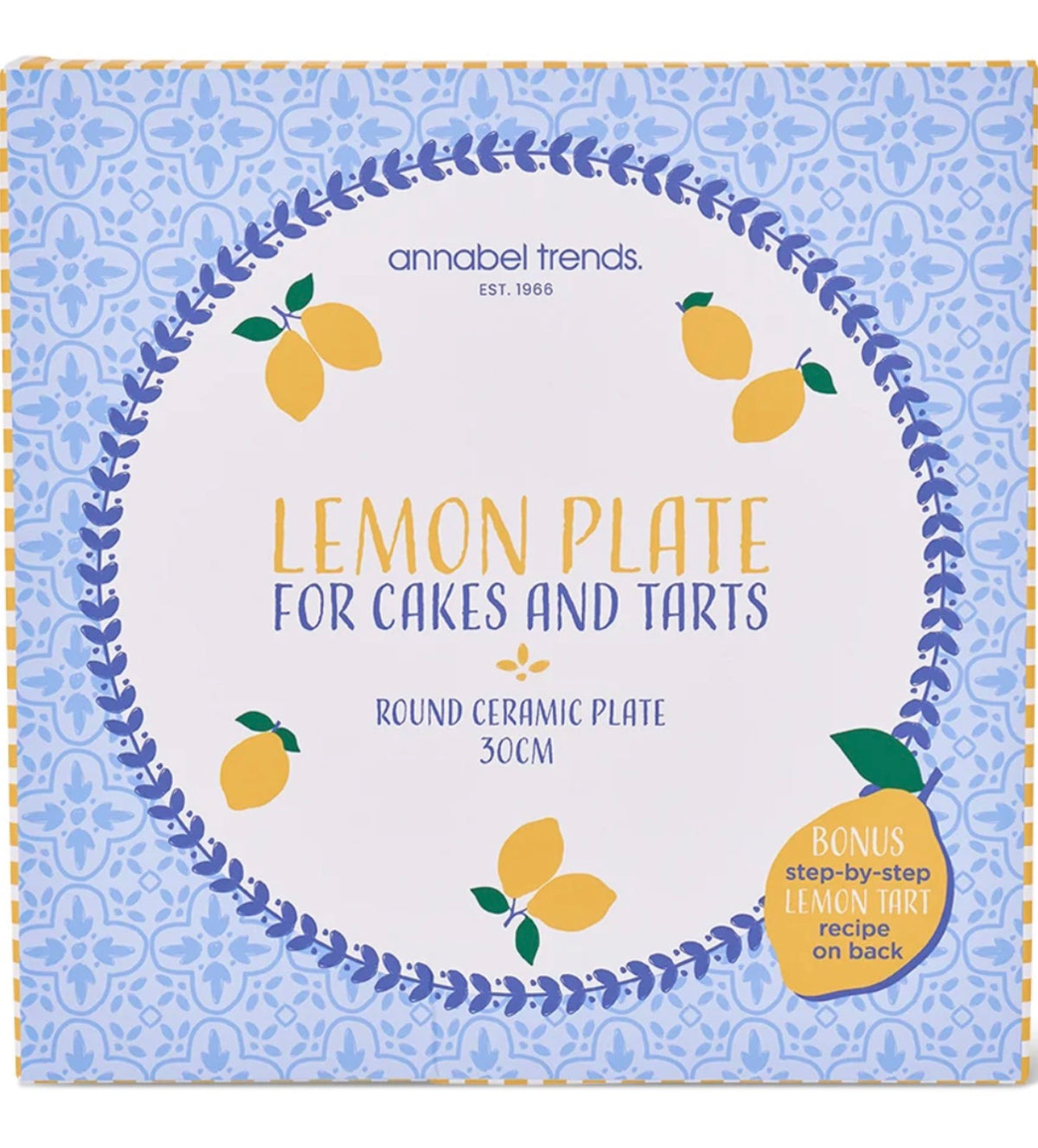 Lemon Plate Annabel Trends
