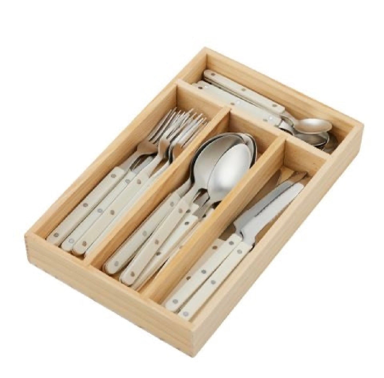 Remy 24pc Cuttlery Set - Ivory