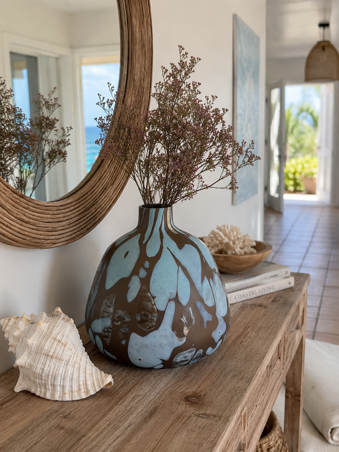 Agra Glass Vase