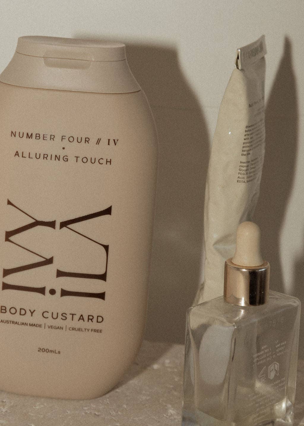 NUMBER FOUR // IV | ALLURING TOUCH BODY CUSTARD