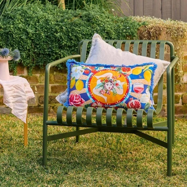Rectangle Trinacria Italian Cushion