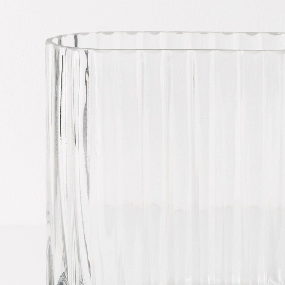 Vase Ripple Oval