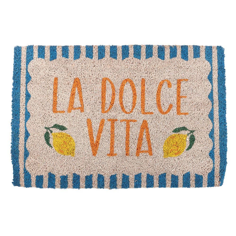 La Dolce Vita Blue Doormat