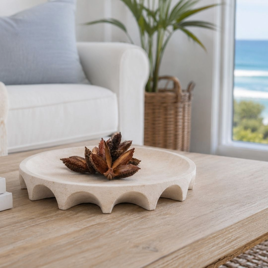 Arcus Scalloped Table Tray (L) DARLIN