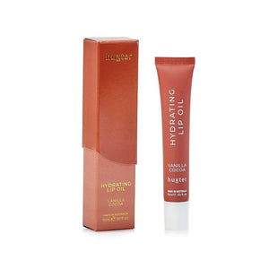 15ml Hydrating Lip Oil Boxed - Vanilla Cocoa Huxter