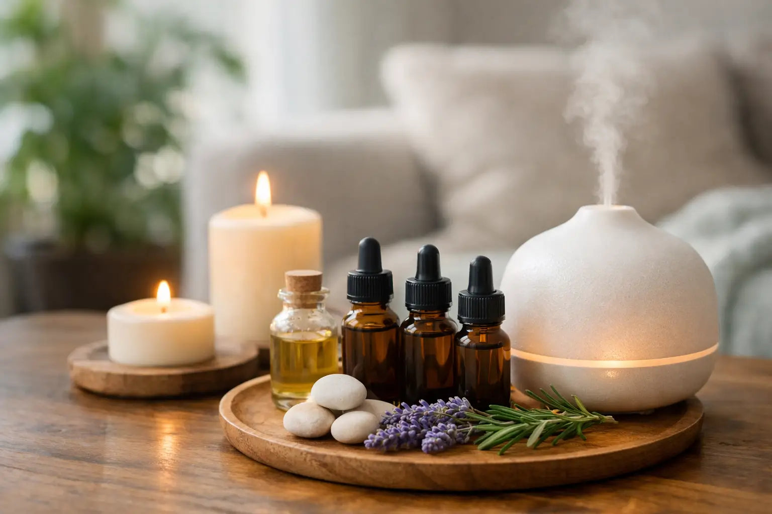Essential Oils for Relaxation at Home