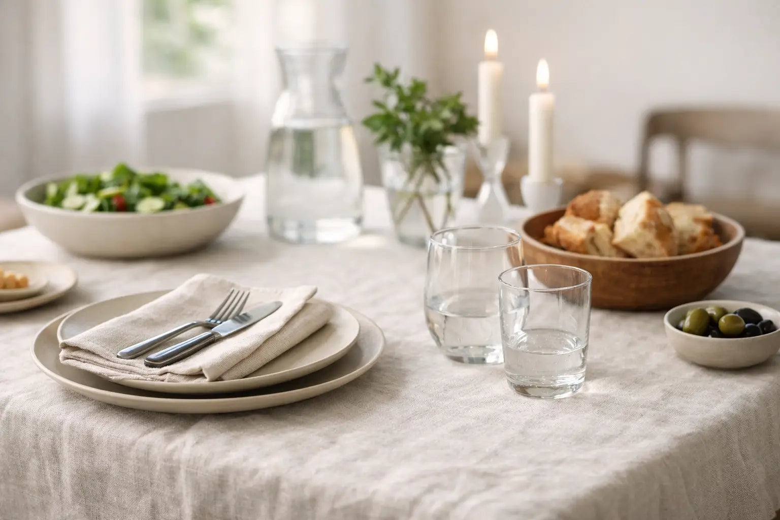 Why a Linen Tablecloth for Everyday Dining Works