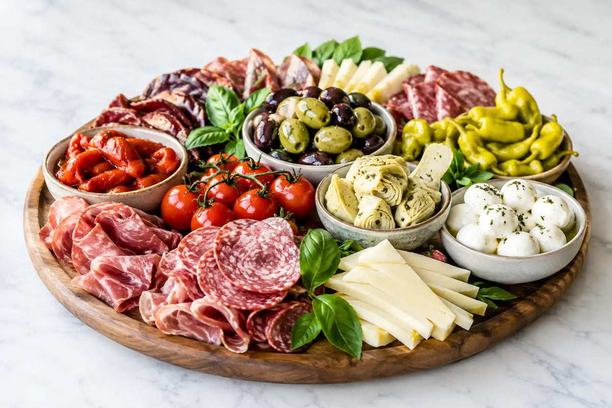 How to Arrange Antipasto Platters Beautifully