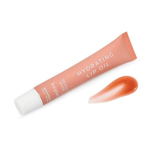 15ml Hydrating Lip Oil Boxed - Peach Nude Huxter