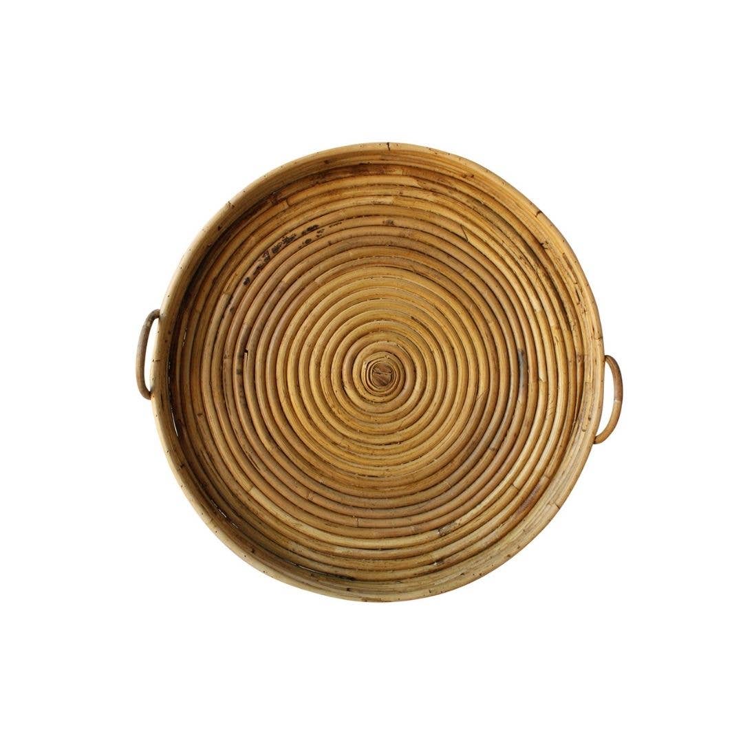 Floss Rattan Serving Tray