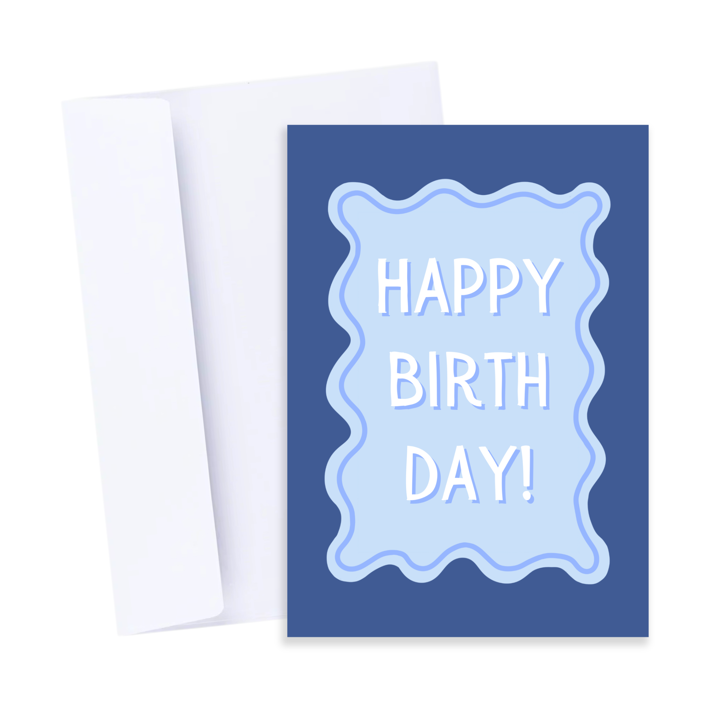 Men's Happy Birthday Card - Modern & Colourful Birthday Card