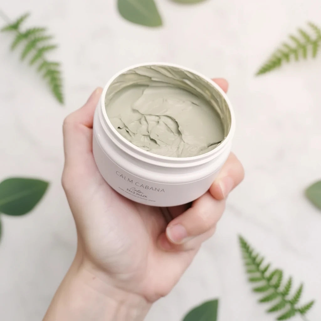 Calm Cabana - Green Clay Face mask