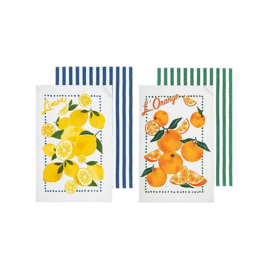 Capri Assorted Lemon & Orange 2Pk Kitchen