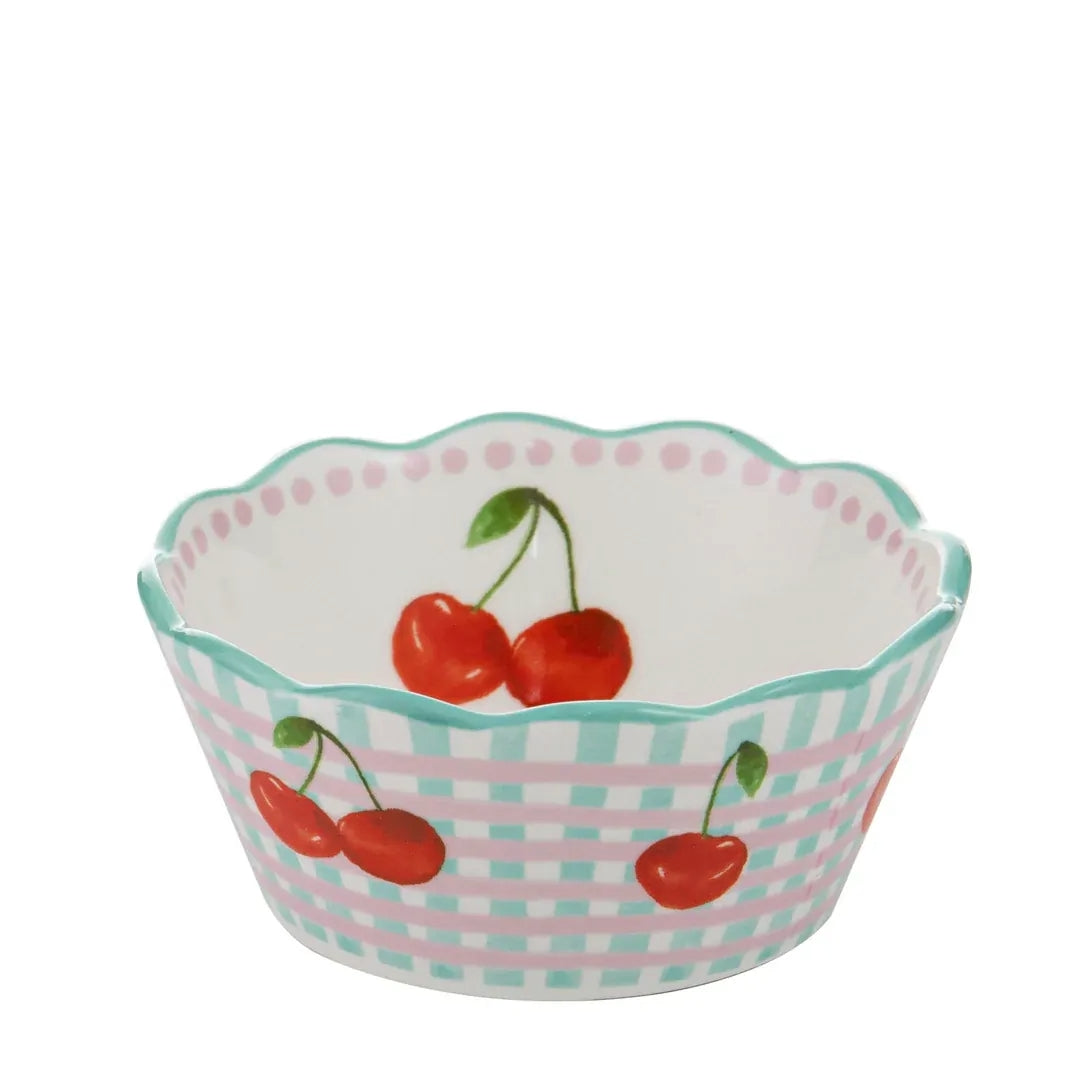Capri Cherry Scallop Bowl