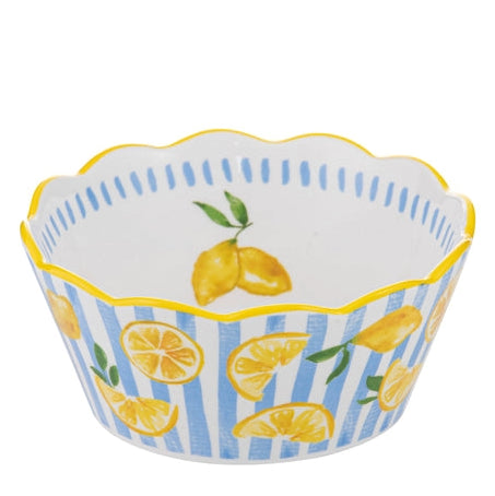 Capri Lemon Scallop Bowl