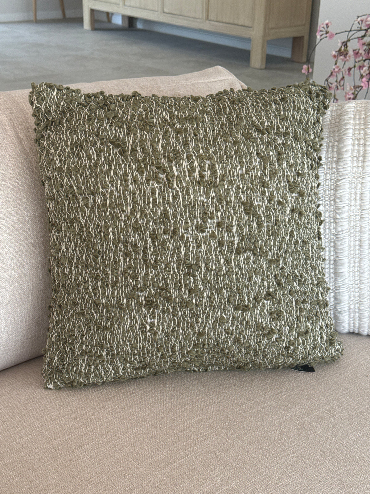 Burbujeo Cotton Blend Cushion