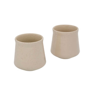 2pc Matcha Latte Mug Set in White Robert Gordon