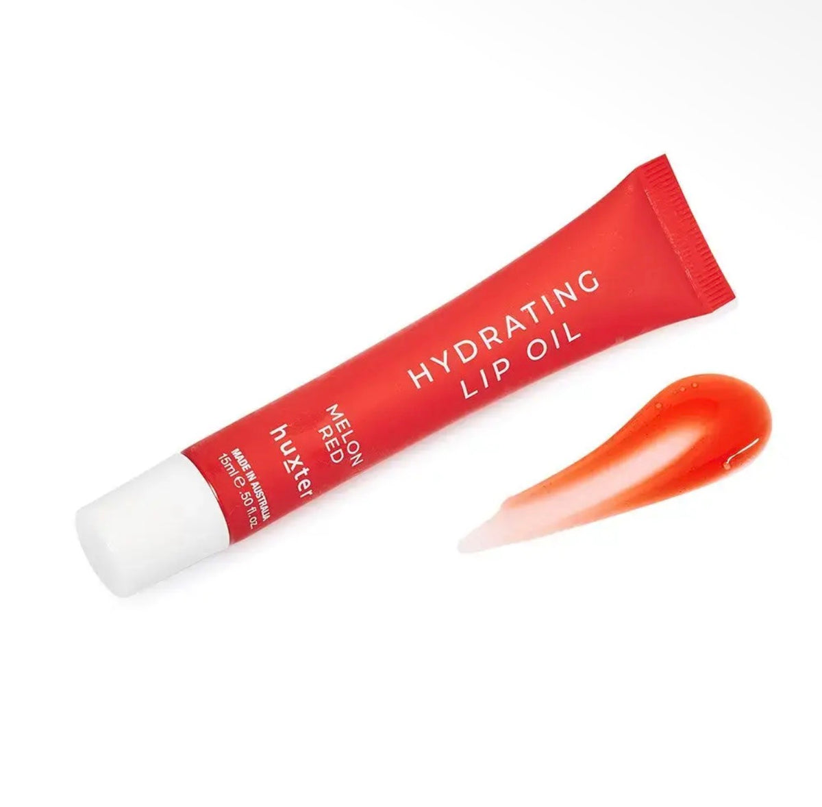 15ml Hydrating Lip Oil Boxed - Melon Red Huxter