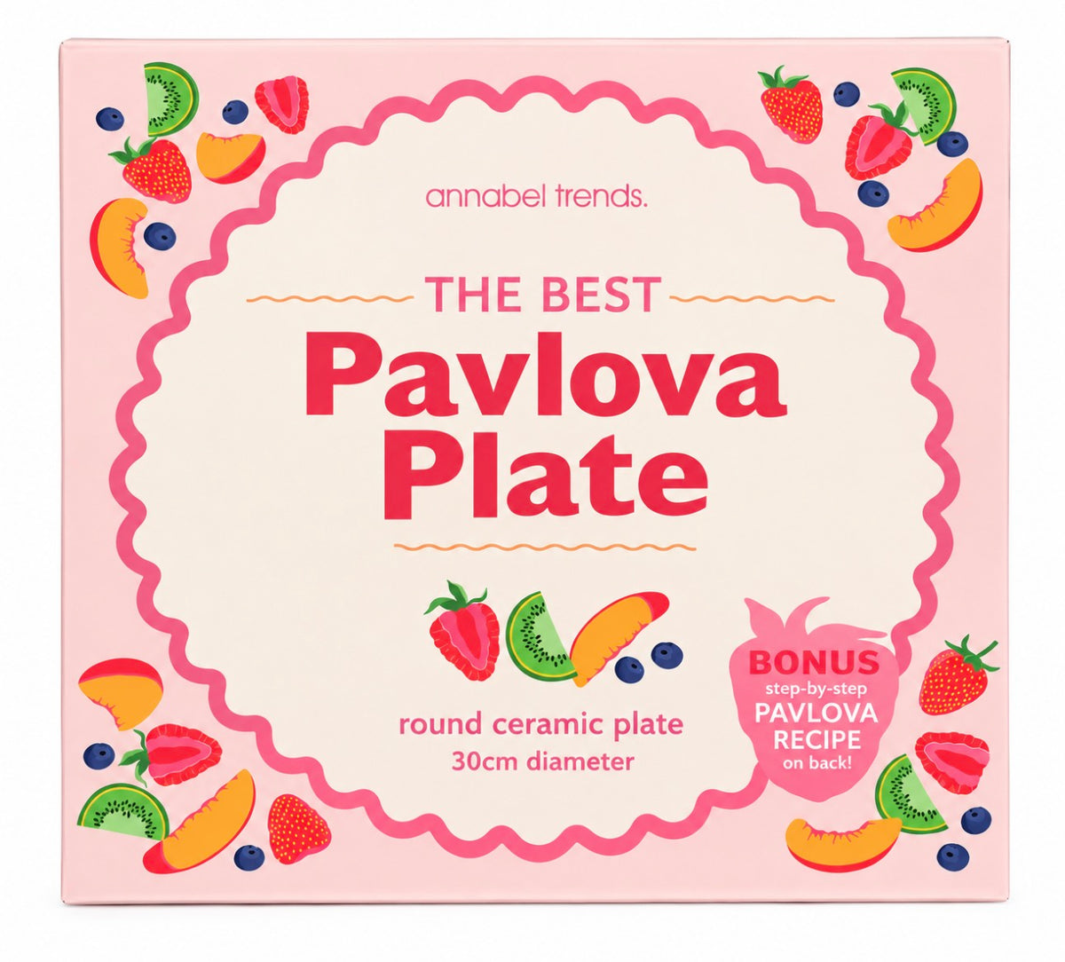 Pavlova Serving Plate Annabel Trends