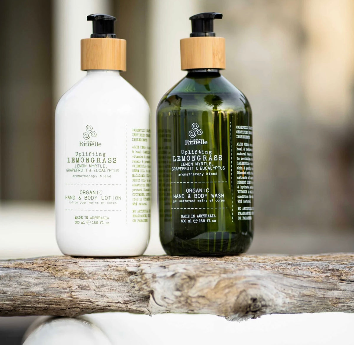 Lemongrass, Lemon Myrtle, Grapefruit & Eucalyptus
Hand & Body Lotion | 500ml