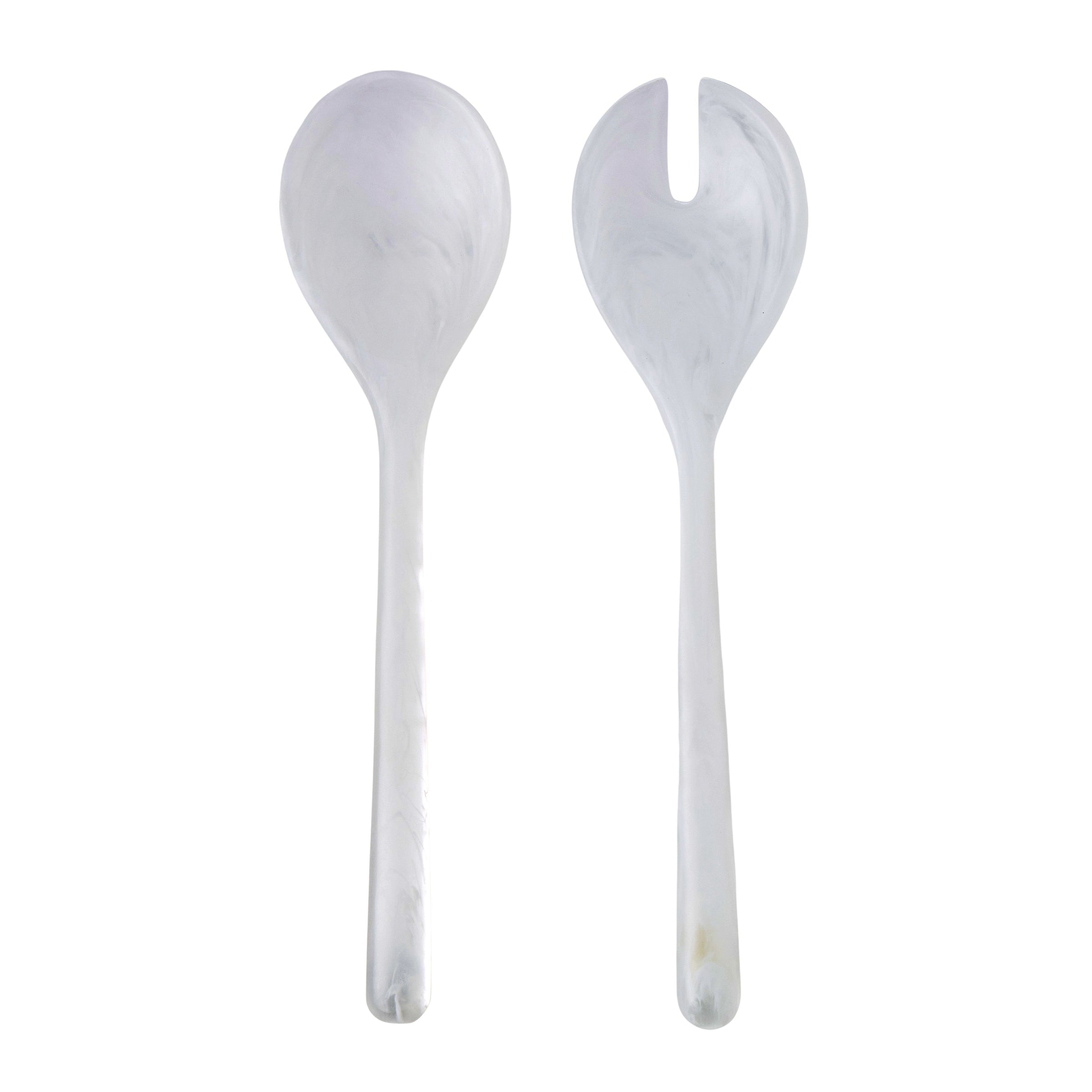 Grand Designs Aerial Salad Servers White