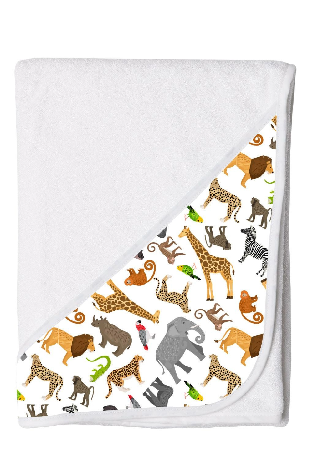Hooded Toddler Bath Towel