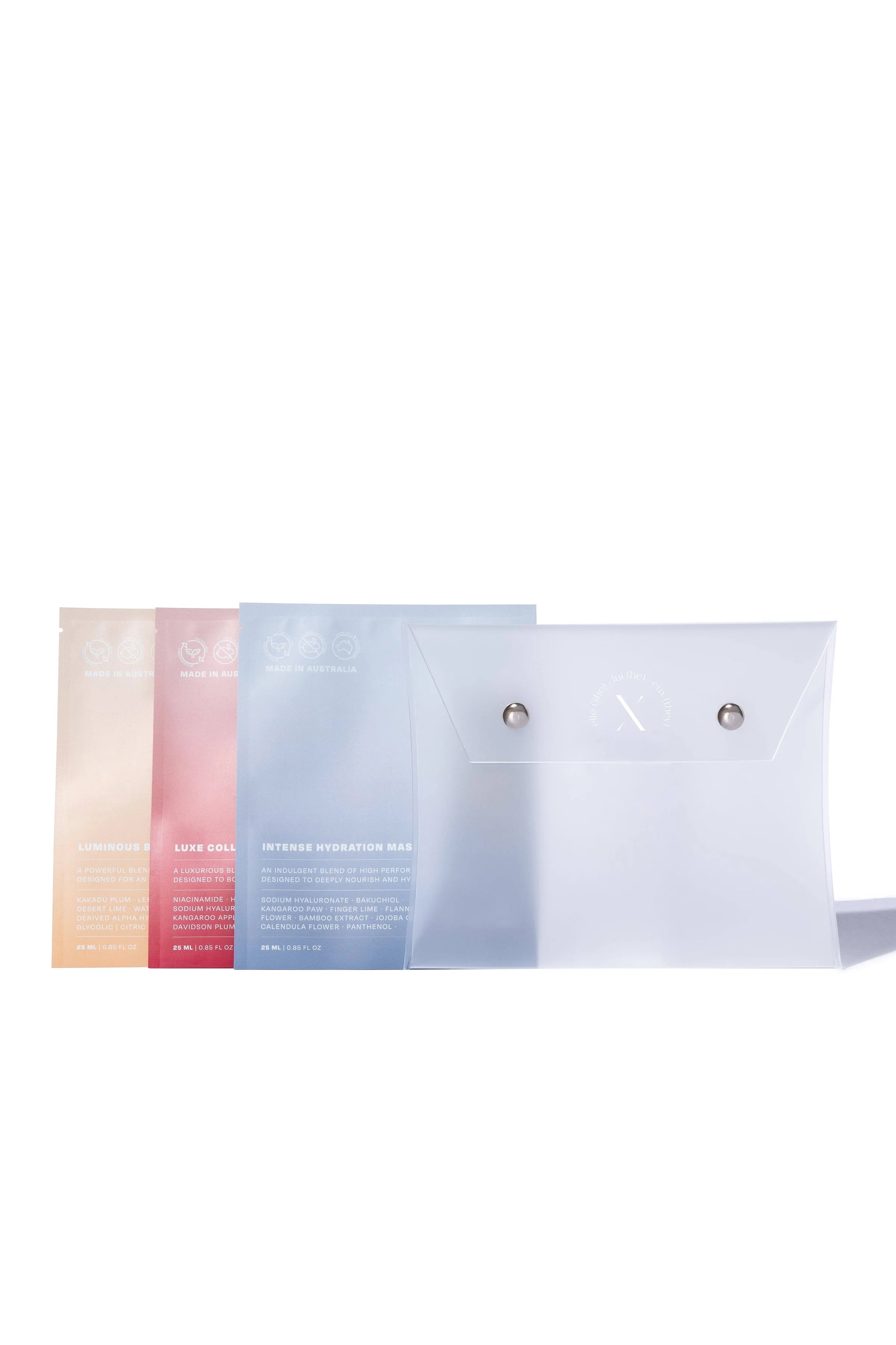 Hydrating, Brightening & Collage Bio Cellulose Mask Bundle