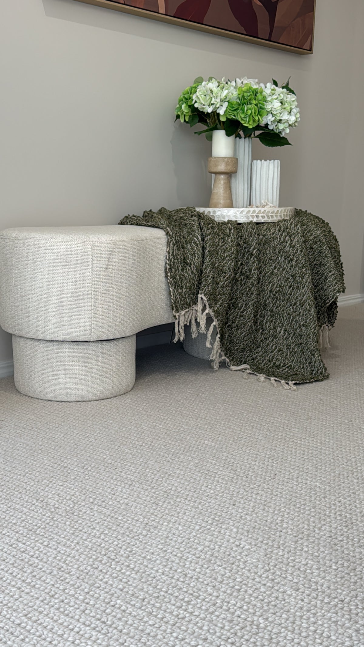 Burbujeo Cotton Blend Throw