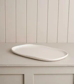 Large Oblong Platter / Natural Earth Table of Plenty