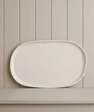 Large Oblong Platter / Natural Earth Table of Plenty