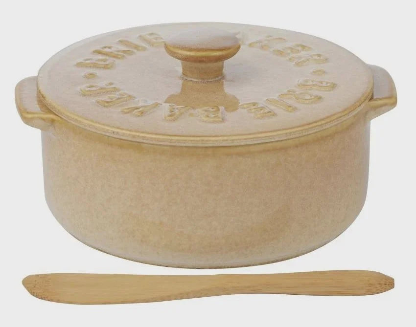 Loire Ceramic Brie Baker - Natural