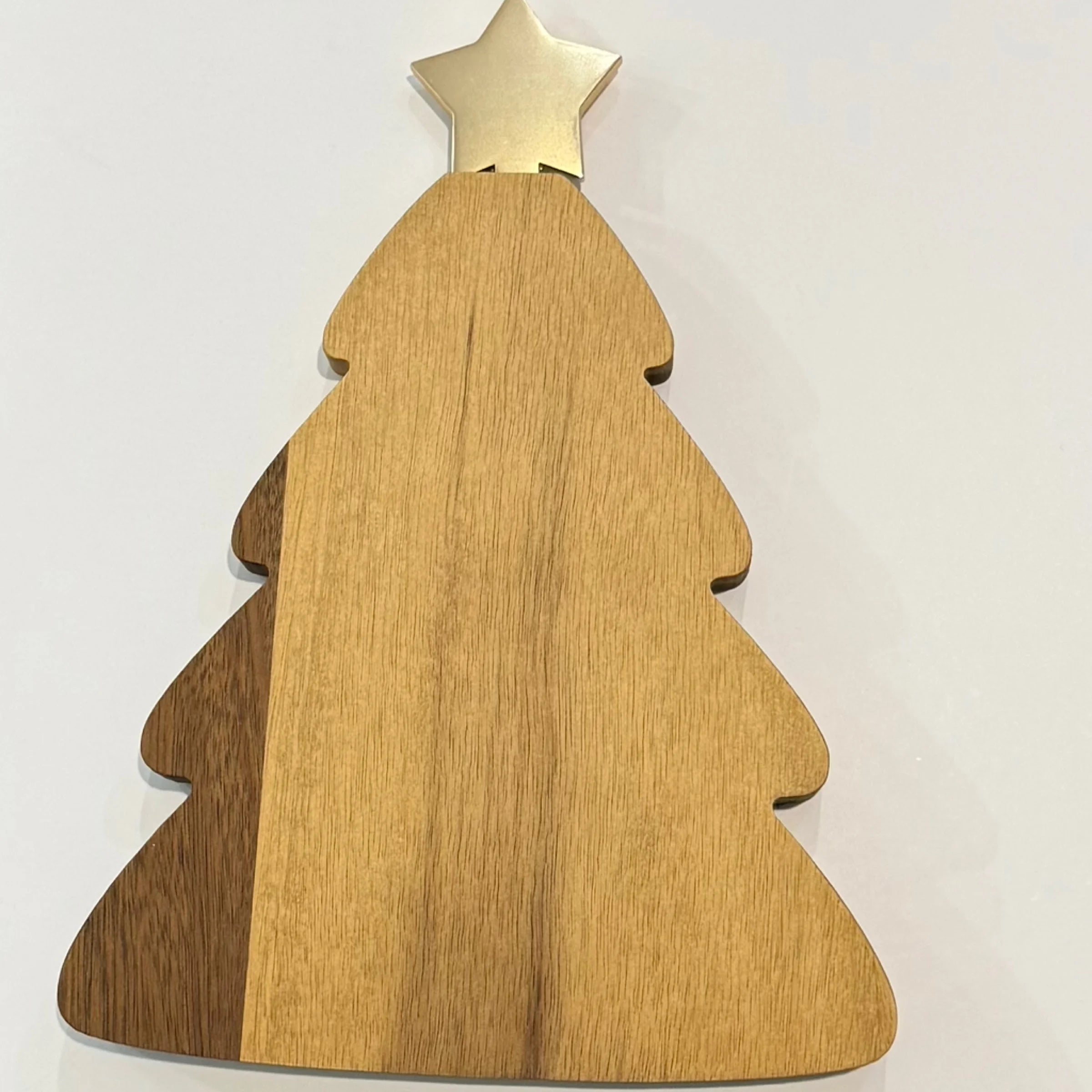Noelle Acacia Wood Tree Board & Spreader