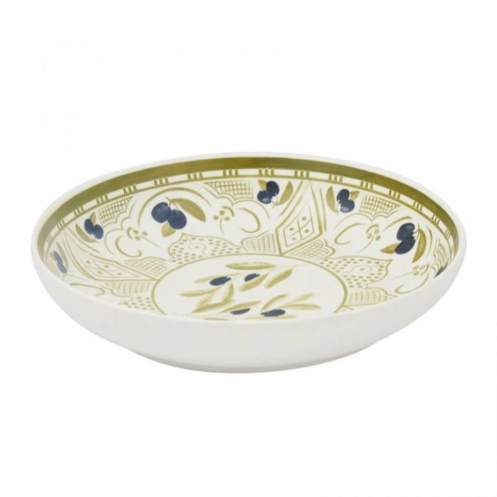 Oamra Ceramic Bowl - Olive