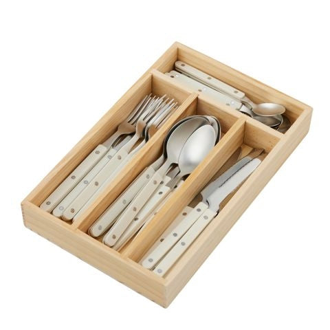 Remy 24pc Cuttlery Set - Ivory