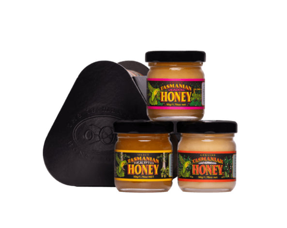 Tasmanian Honey Company Gift Pack Leatherwood, Meadow and Eucalyptus