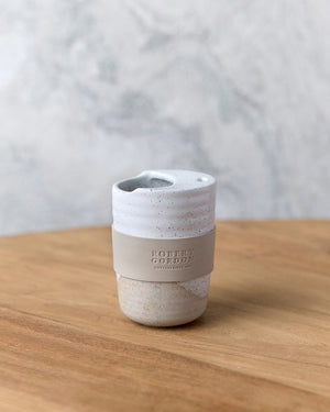 Travel Mug / The Wanderer / White Speckle 350ml