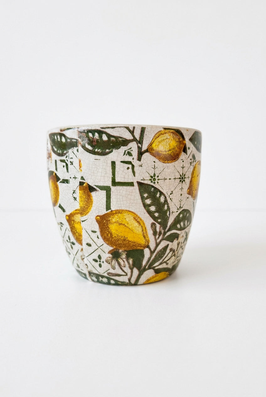 Lemon Ceramic Pot - Limoni theconstanceshop