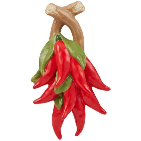 Peperoncino Ceramic Wall Hanging